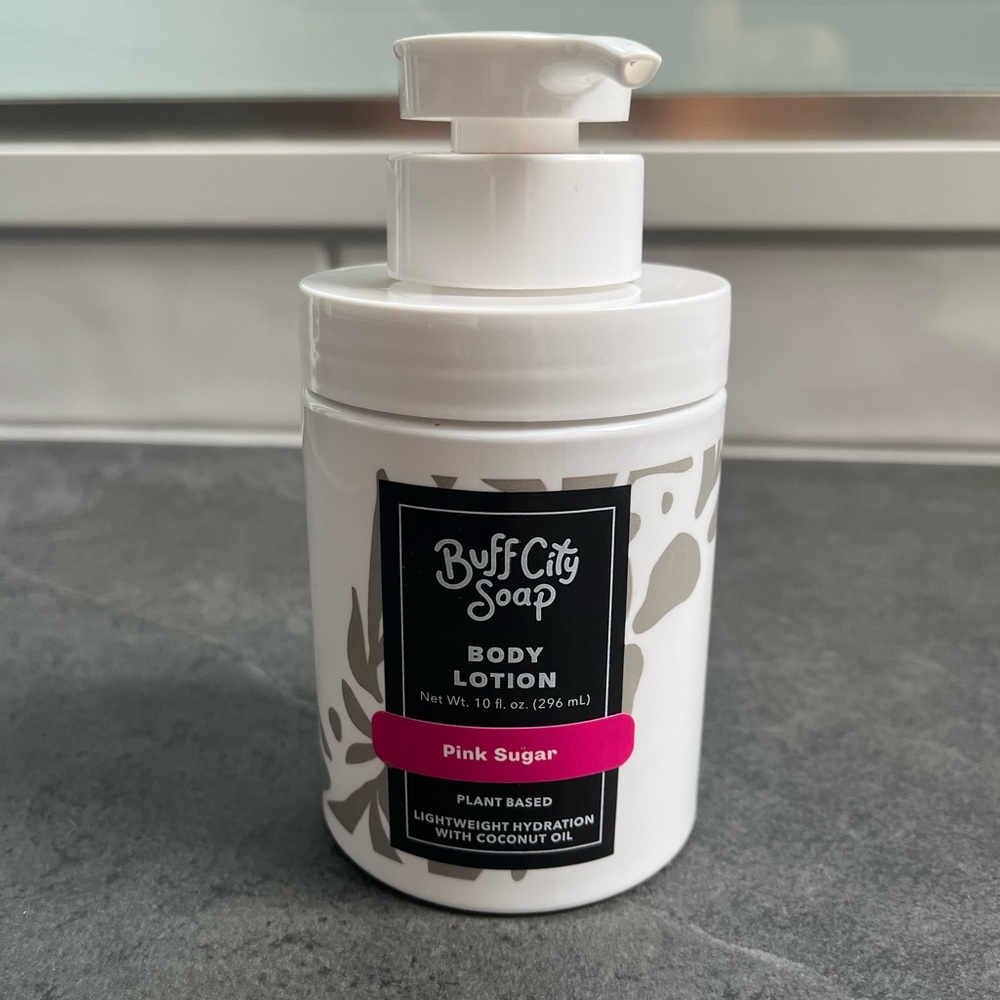Buff City Soap New, Unopened Pink Sugar Body Lotion